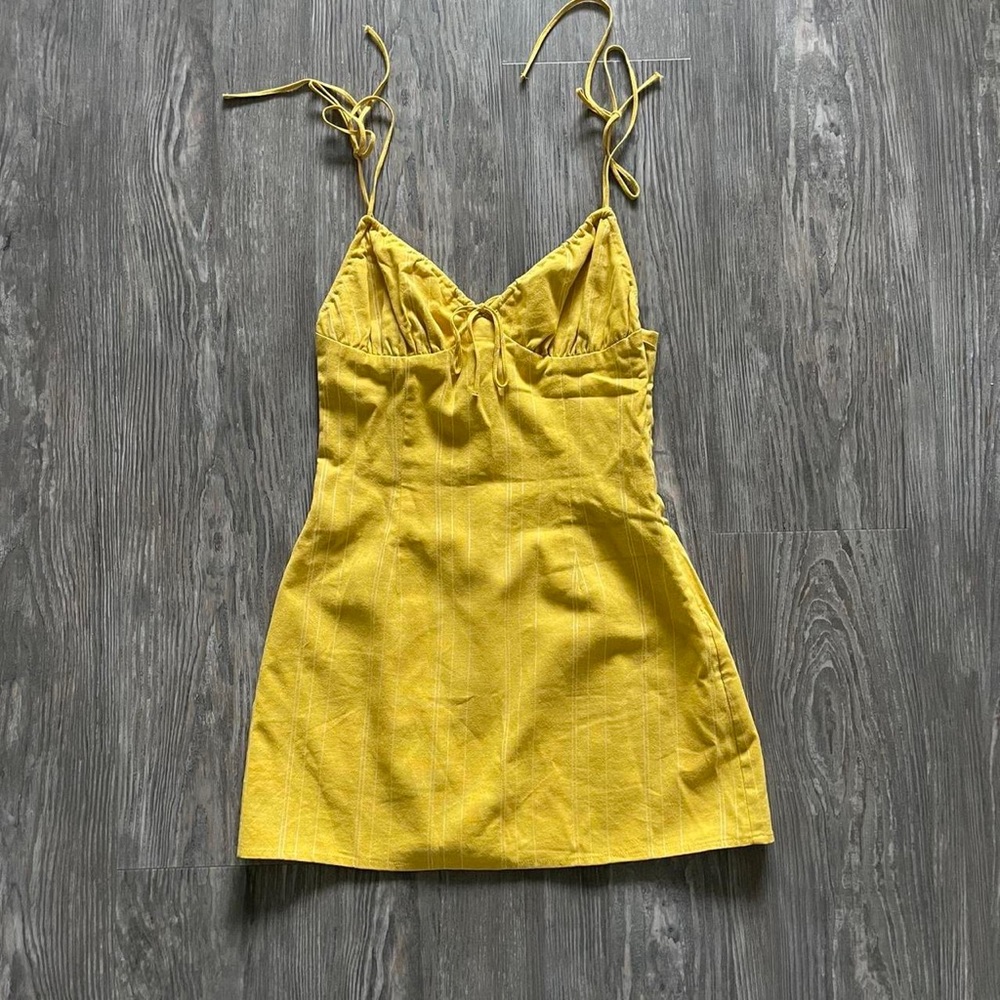 Super Down Soleil tie strap dress